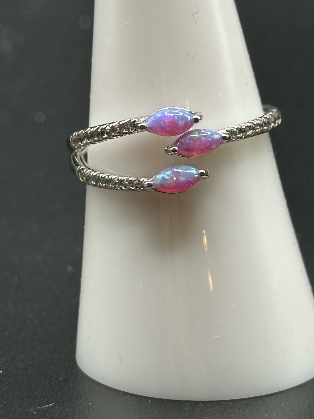 Stars Abound ring, size 8, silver, RBP7446